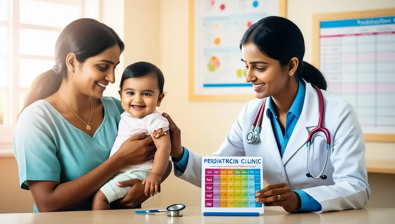 Baby Vaccination Tracker  2025– India-Specific Immunization Schedule by MD Pediatrician